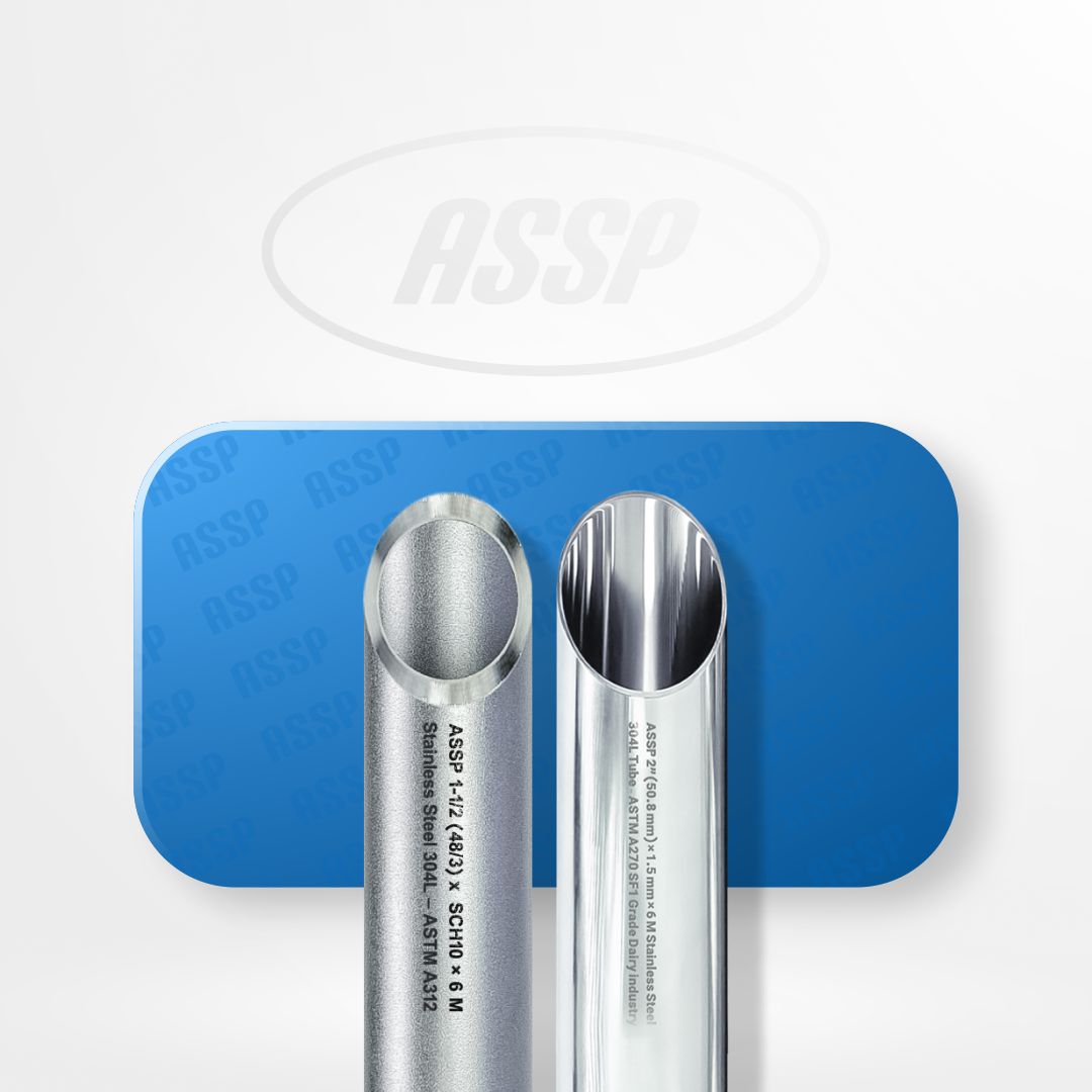لوله داخل پولیش استنلس استیل| برند assp
