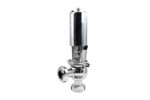 شیر چنج اور پنوماتیک دوحالته استنلس استیل 304 ASSP هایژنیک