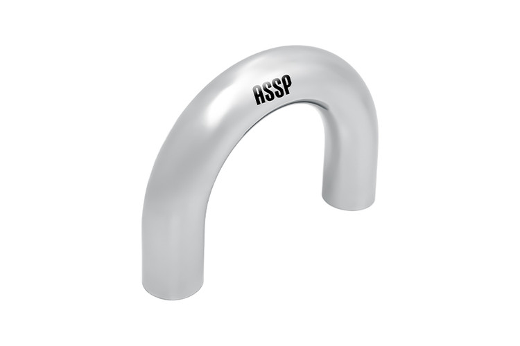 زانو ۱۸۰ درجه جوشی استنلس استیل مناسب برگشت مسیر سیال در خطوط بهداشتی